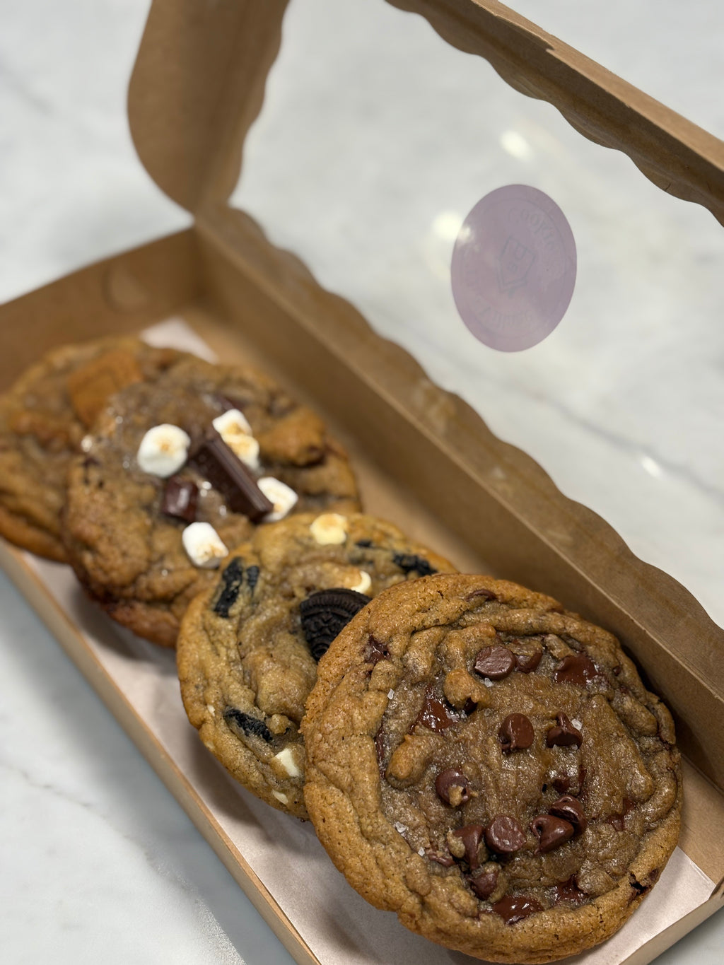 The Village Cookie Sampler Box (4 Flavors)